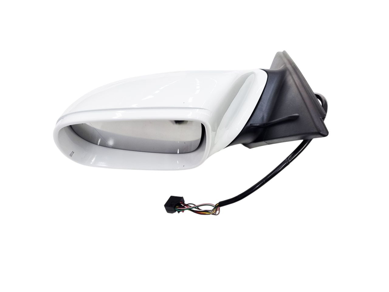Audi Q5 8R 2008-2017 левое белое зеркало 6 Pin матовая ножка