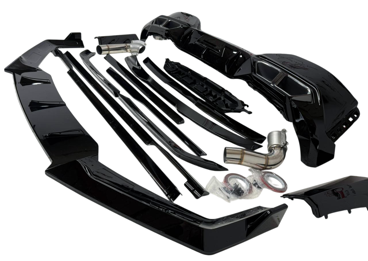 BMW G70 аэропакет M Performance с насадками