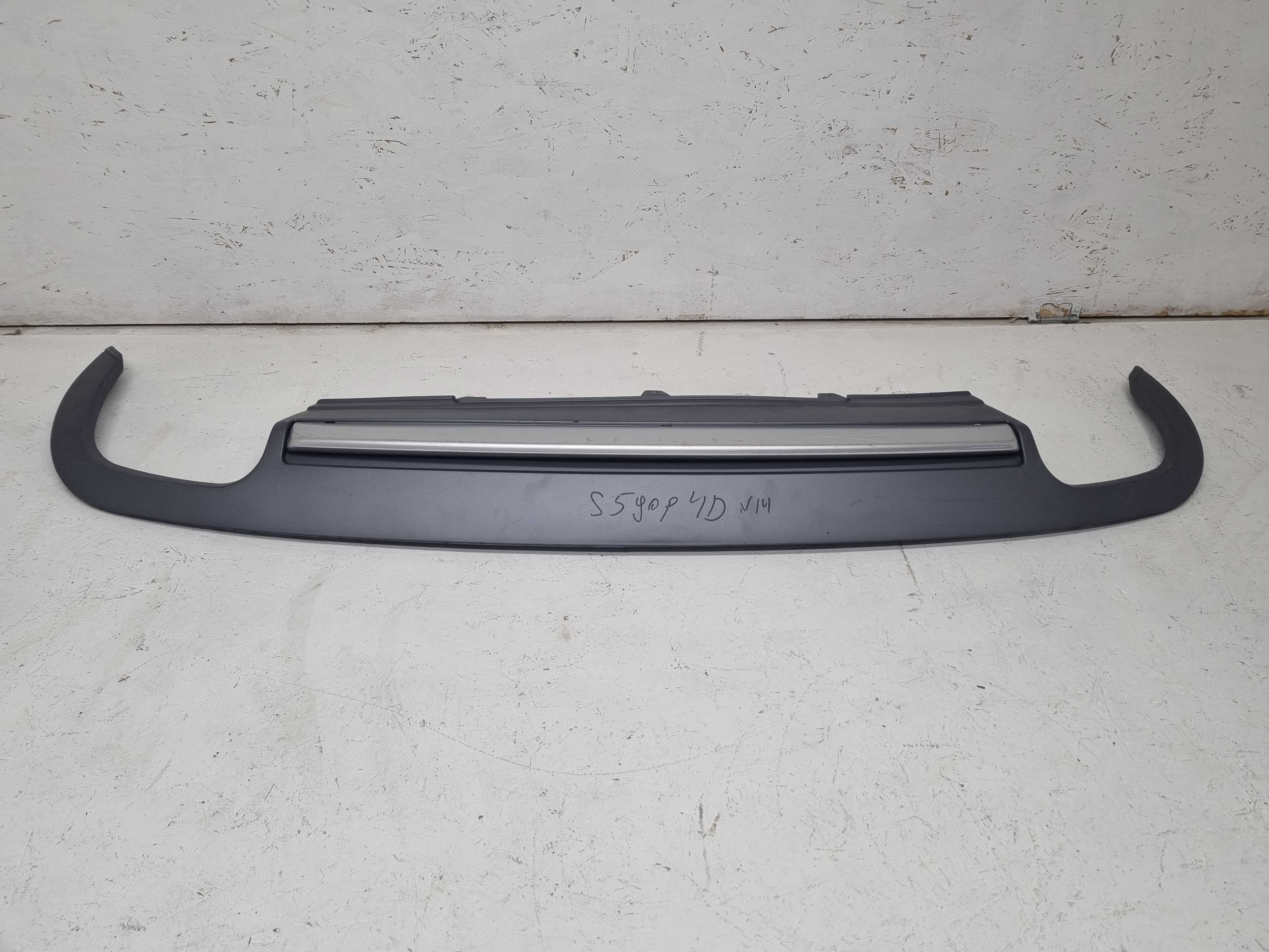 Дефект 14 Audi A5 8T дорестайлинг диффузор S5 в обычный бампер лифтбек