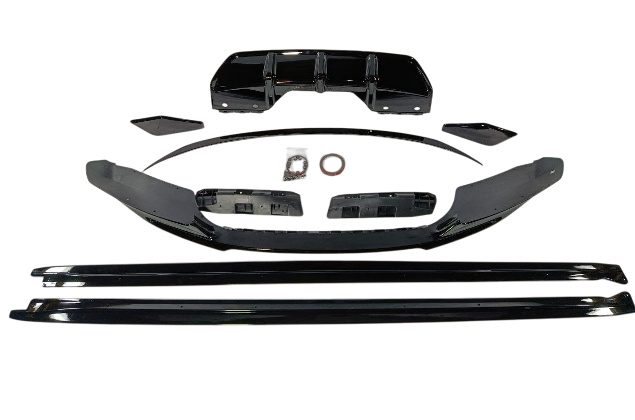 BMW X6 F16 аэропакет обвес M Performance черный глянец