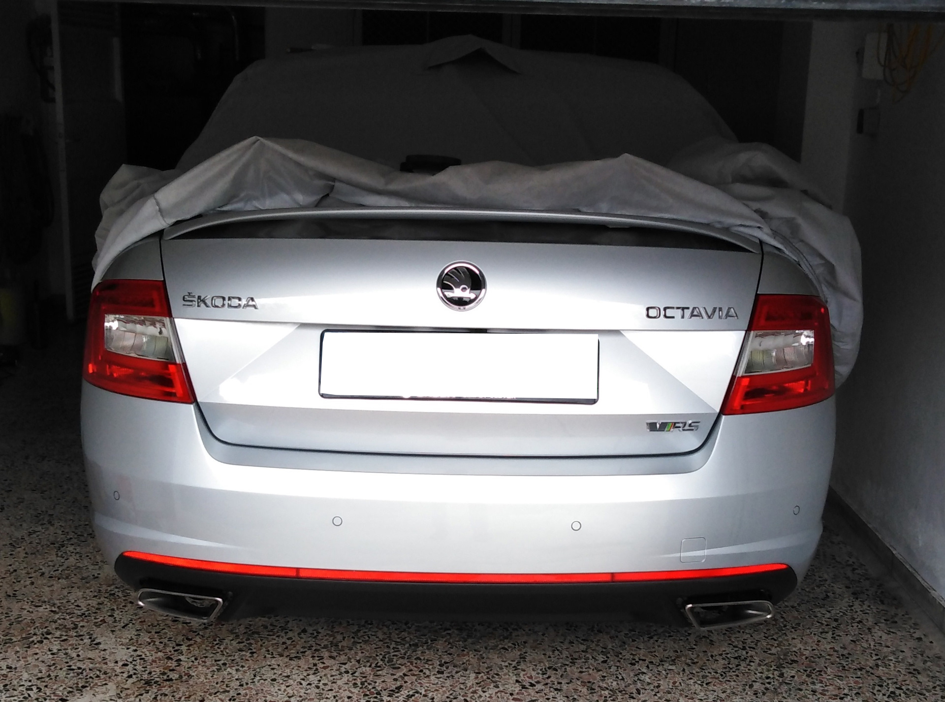 Skoda Octavia A7 дорестайлинг 2013-2017 фонарь левый LED