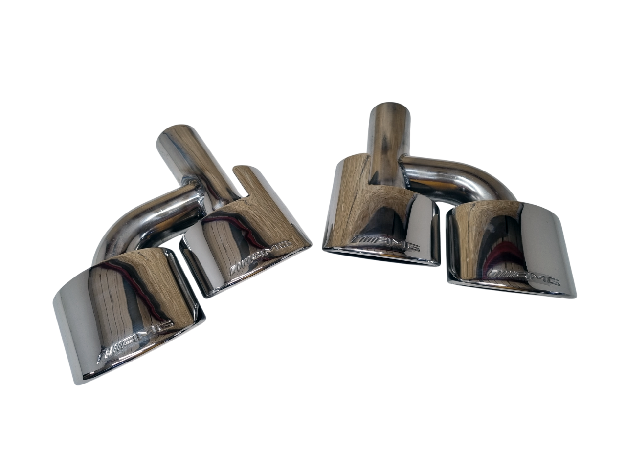 Mercedes W221 W204 W212 насадки круглые Amg