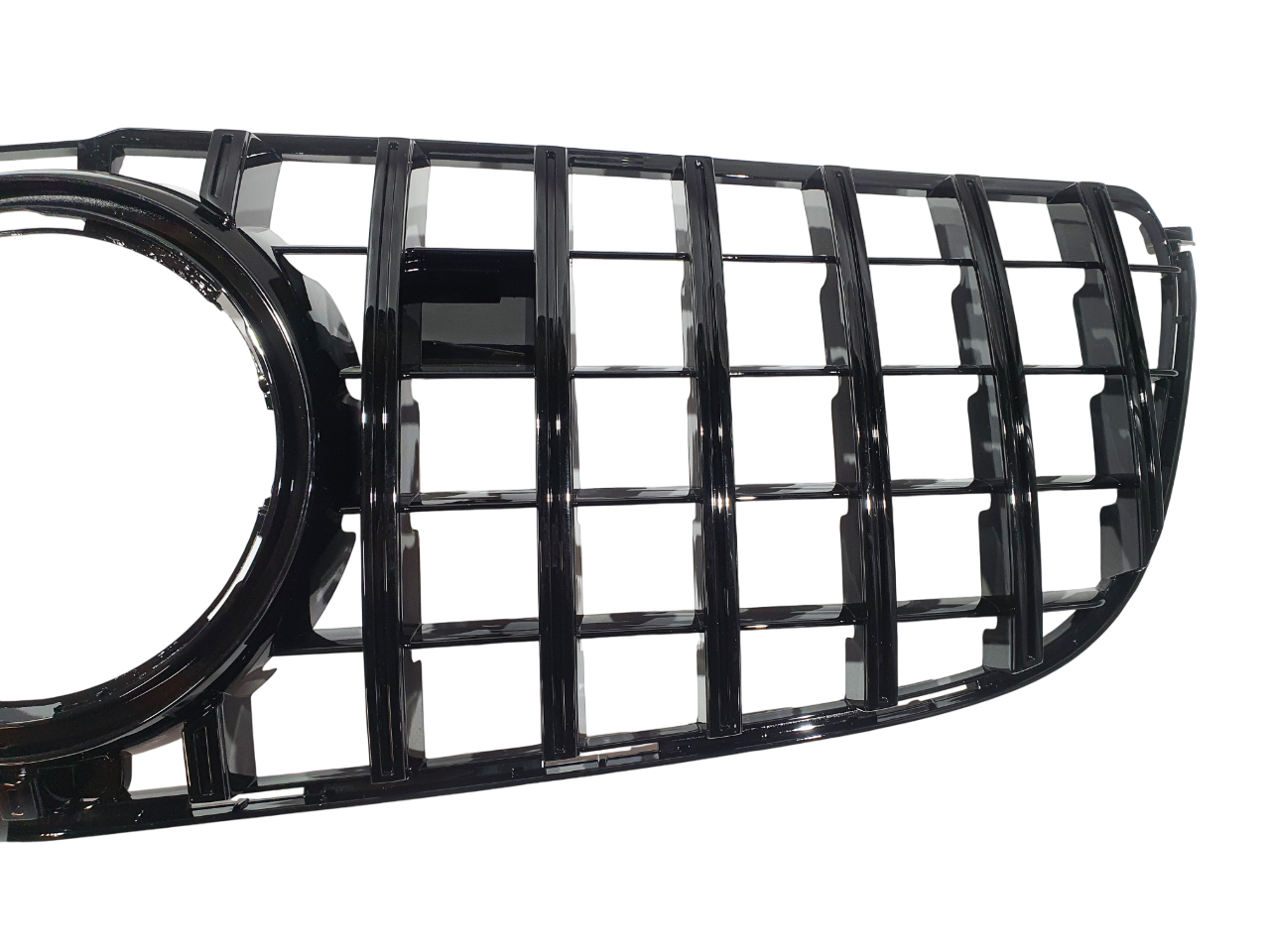 Mercedes GLS X166 решетка радиатора GT черная