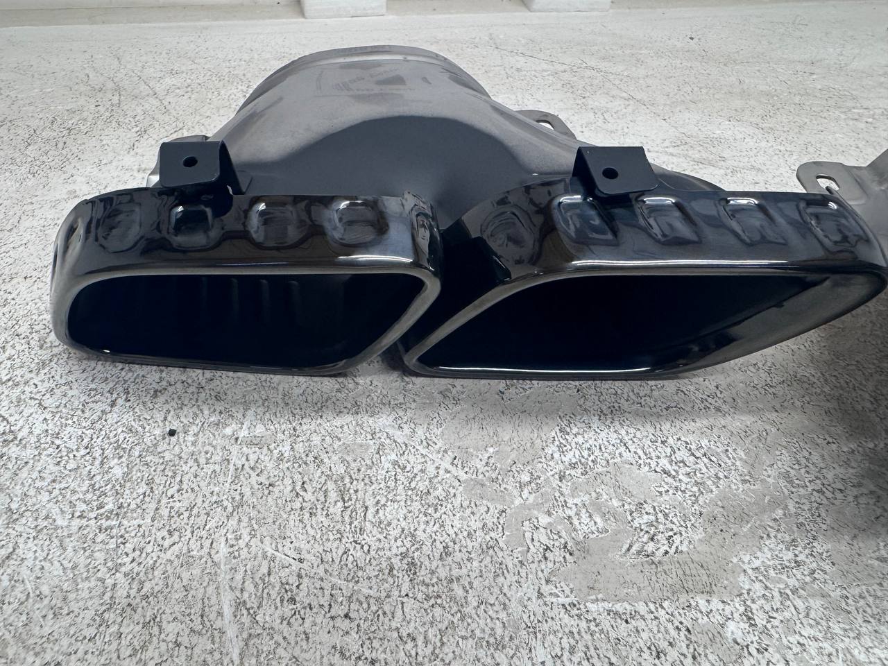 Mercedes GLE v167 насадки комплект AMG 63 черные