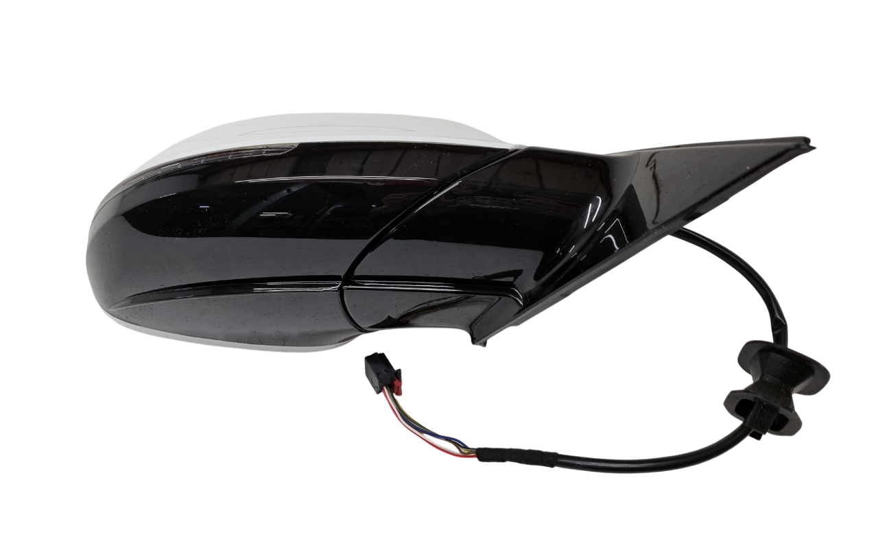 Audi Q5 8R 2008-2017 правое белое зеркало 6 Pin глянец ножка