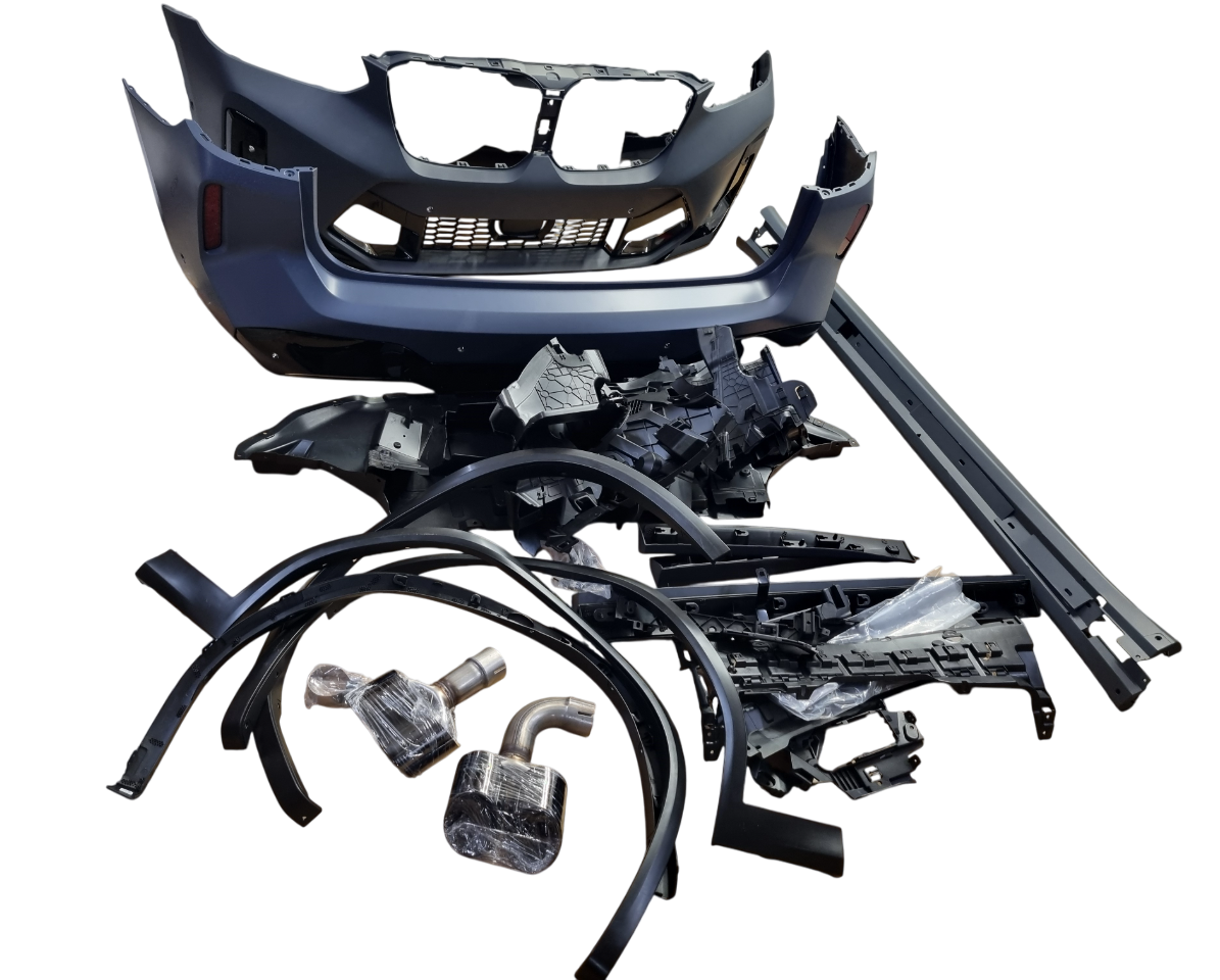 BMW X3M LCI обвес с порогами и расширителями