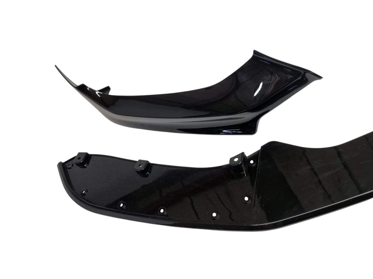 BMW F20 рестайлинг сплиттер губа глянец на м пакет бампер