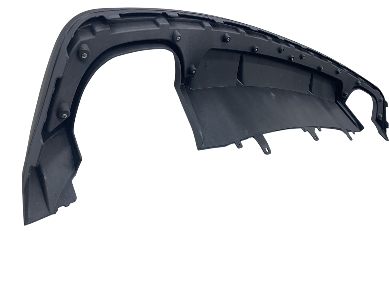 Audi A7 4G рестайлинг диффузор S7 в S-line бампер