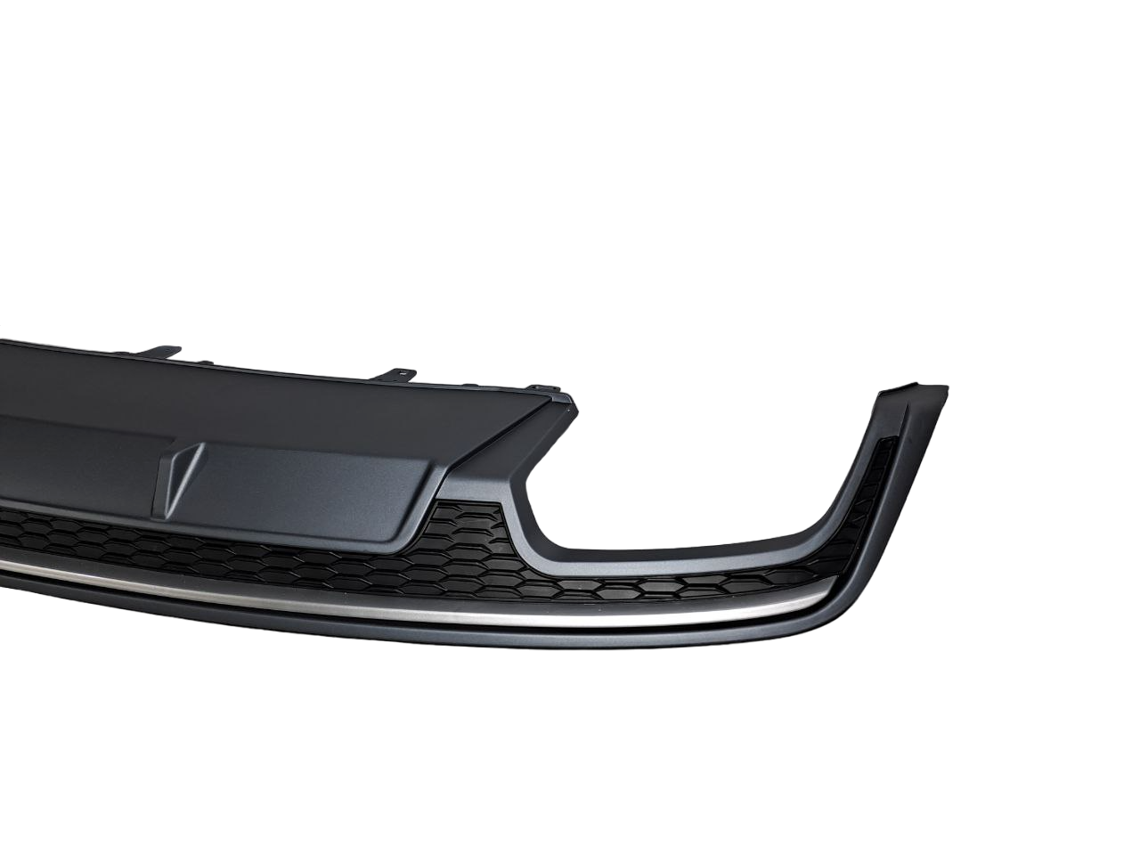 Audi A7 4G рестайлинг диффузор S7 в обычный бампер