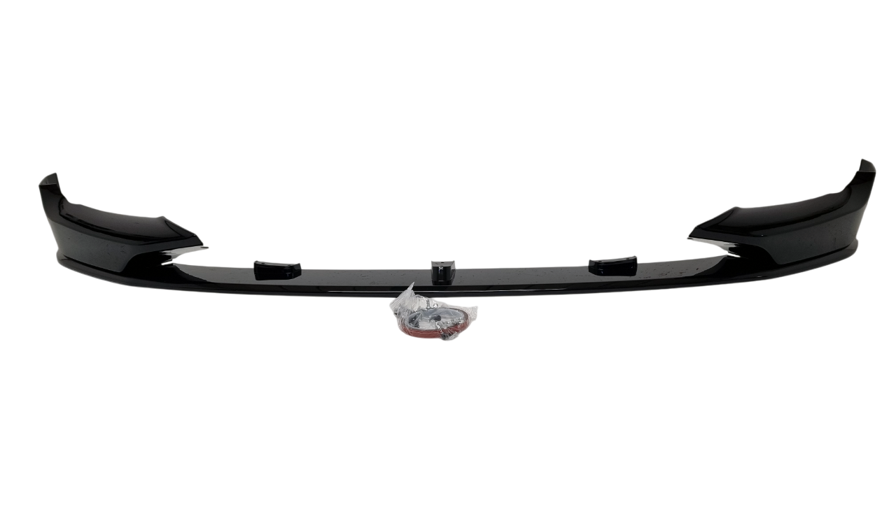 BMW E92 рестайлинг сплиттер M Performance черный глянец