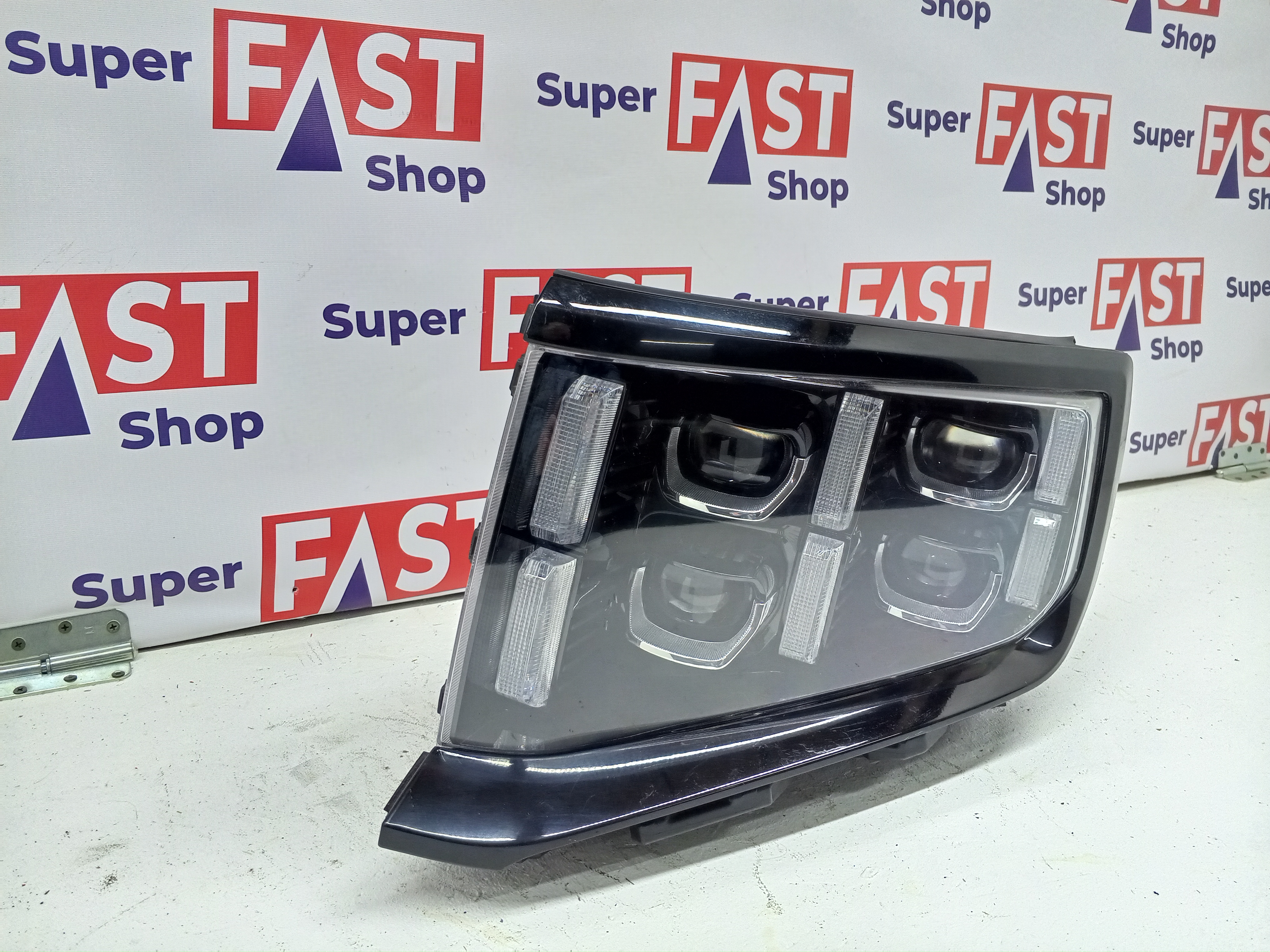 левая фара Kia Mohave 2019-2024 LED черная