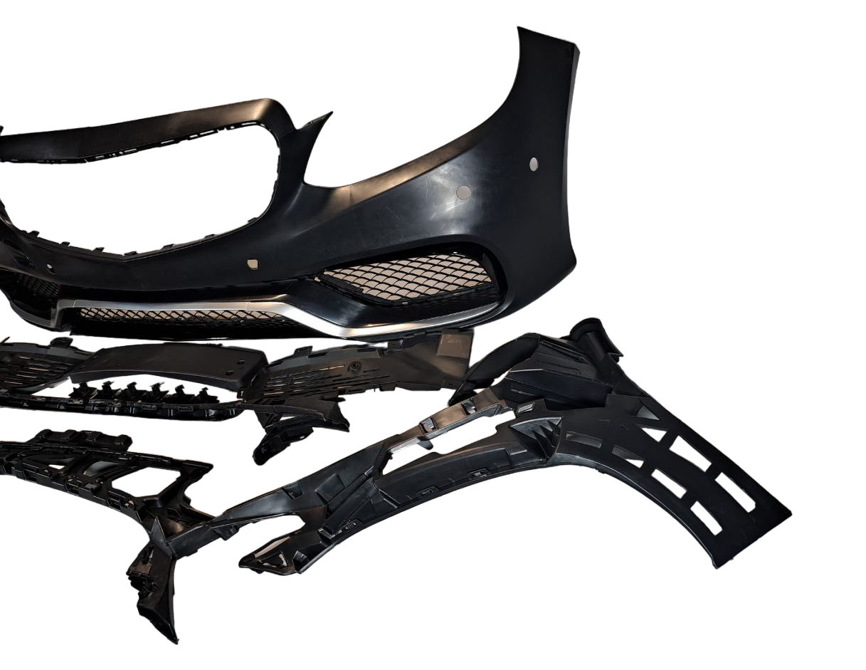 Mercedes W212 рестайлинг передний бампер AMG 63