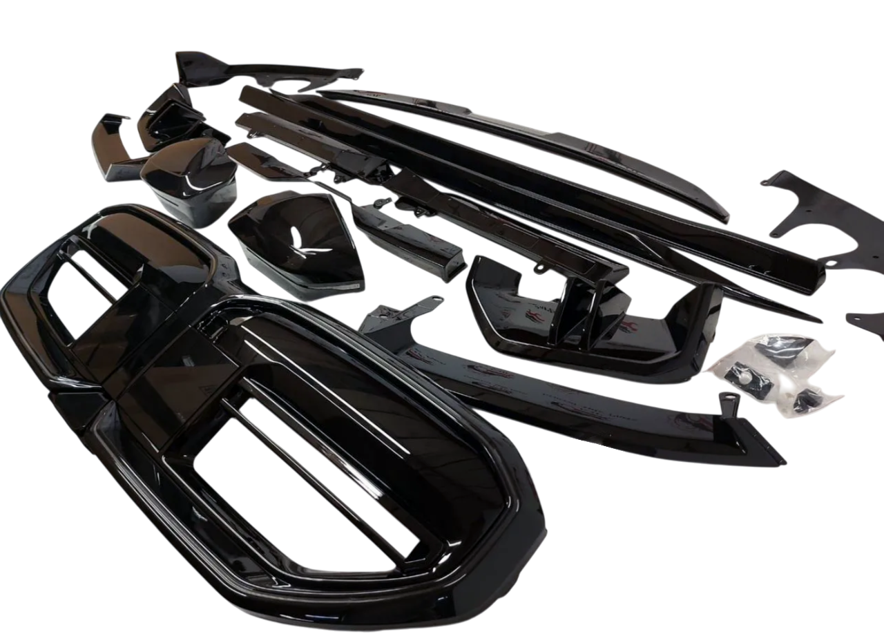 BMW 5 Series G60 2023-2025 аэропакет M performance черный глянец