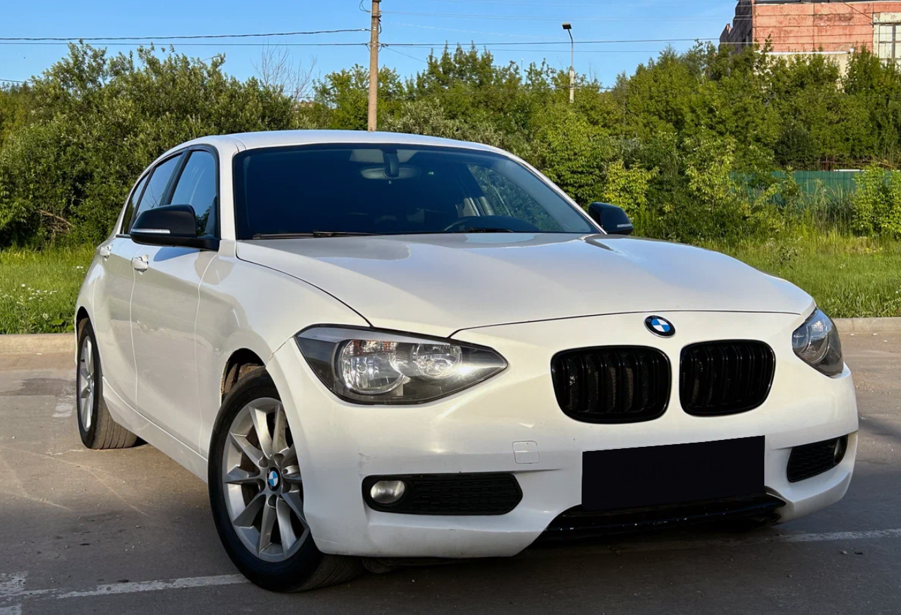 BMW F20 дорестайлинг решетки радиатора двойные м стиль