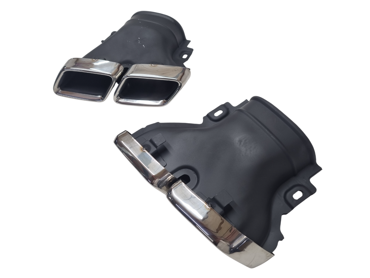 Mercedes W205 W213 дорестайлинг насадки AMG 63 хром