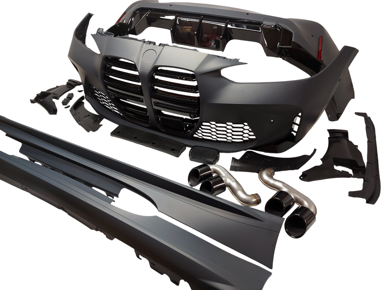 BMW G22 M4 купе обвес с капотом и крыльями