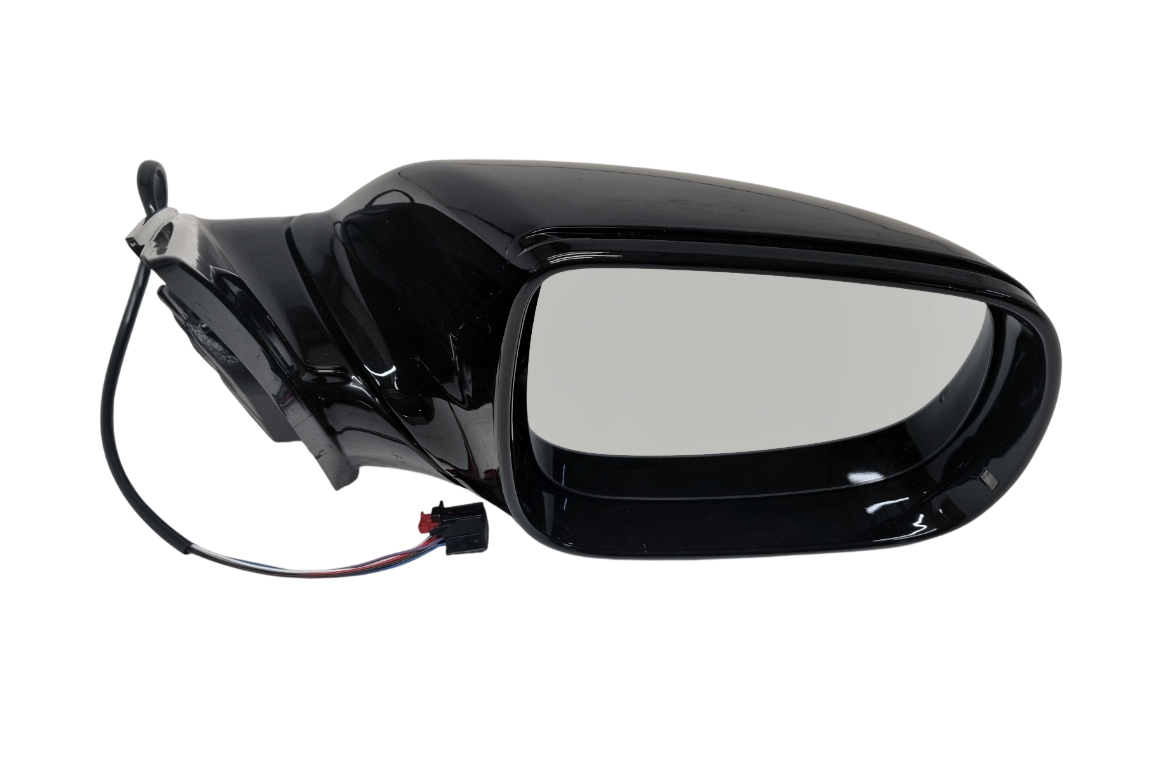 Audi Q5 2008-2016 правое зеркало 6 pin черное глянец ножка