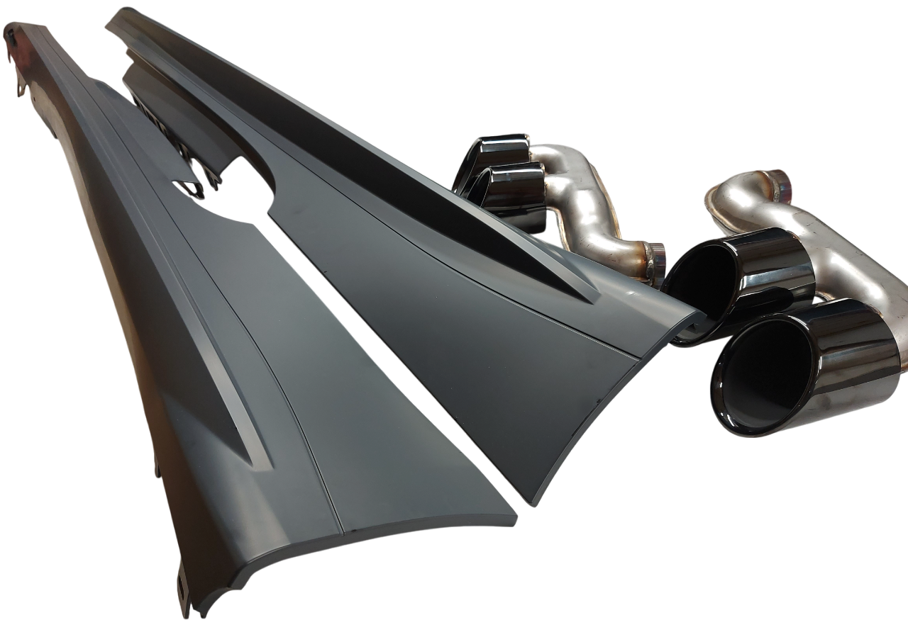 BMW G22 M4 купе обвес с капотом и крыльями