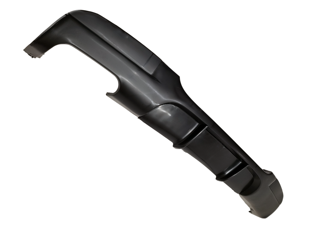 BMW E90 диффузор 2+0 черный M Performance