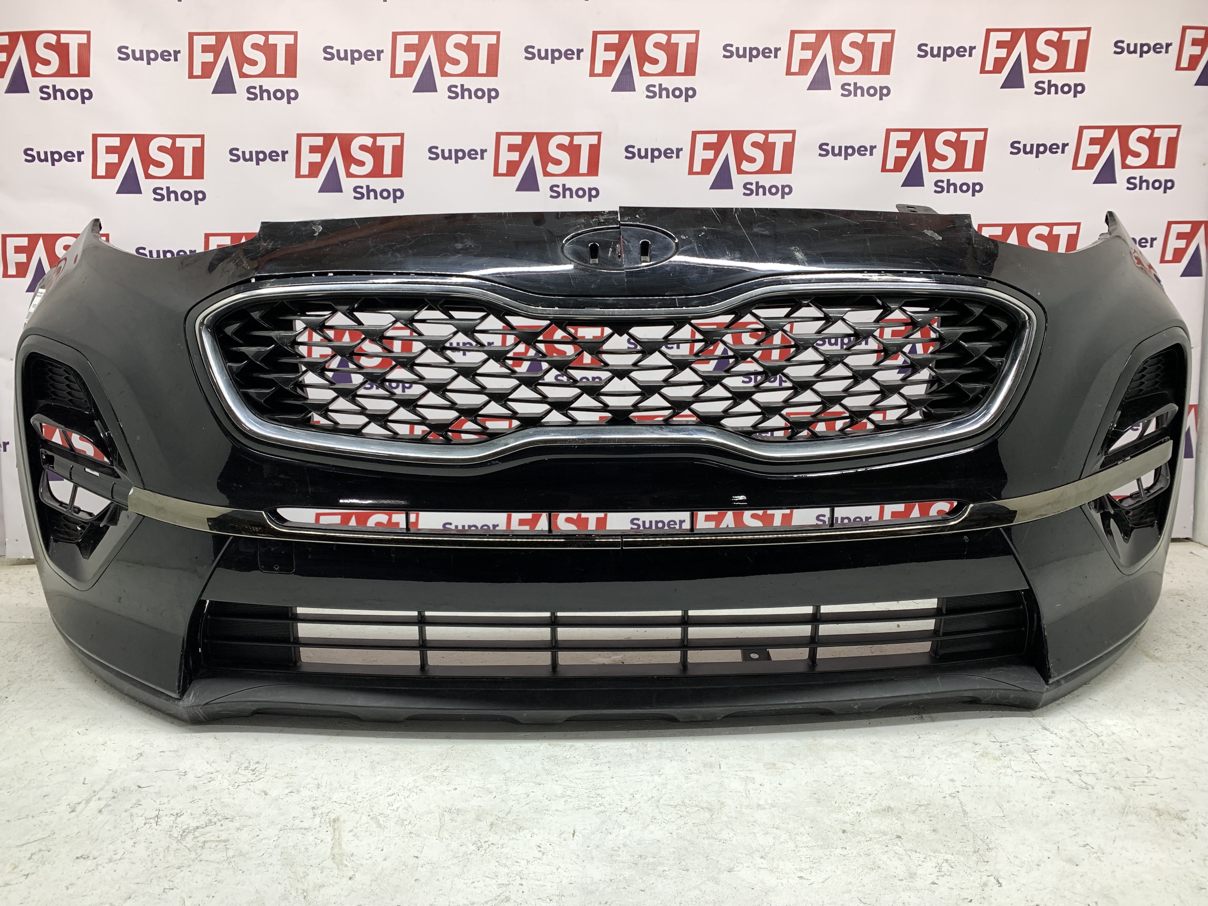 Бампер передний Kia Sportage 4 2018-2022