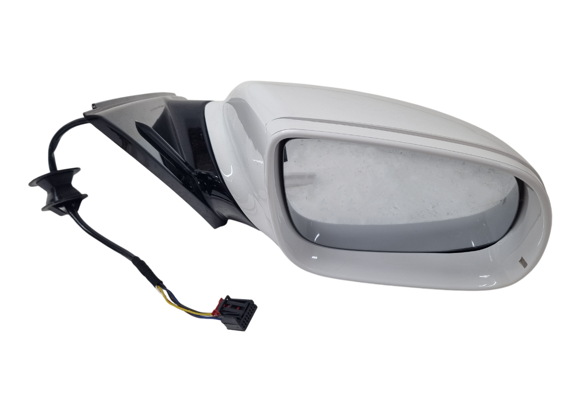 Audi Q5 8R 2008-2017 правое белое зеркало 6 Pin глянец ножка