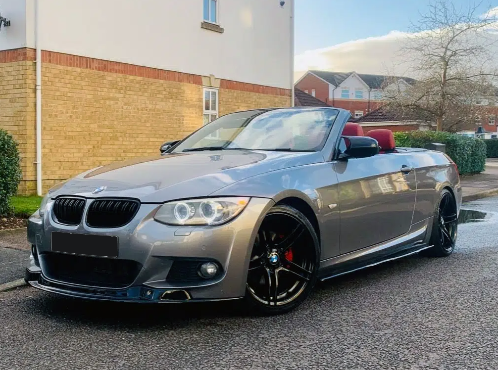 BMW E92 рестайлинг решетки радиатора двойные