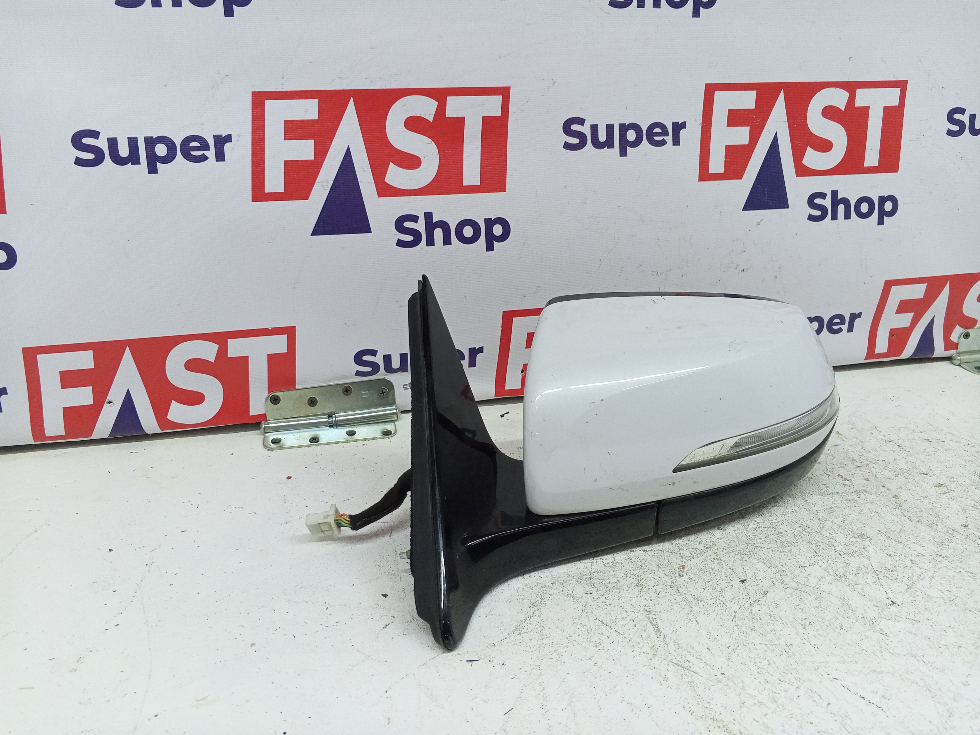 левое зеркало Genesis G80 2016-2020 10пин