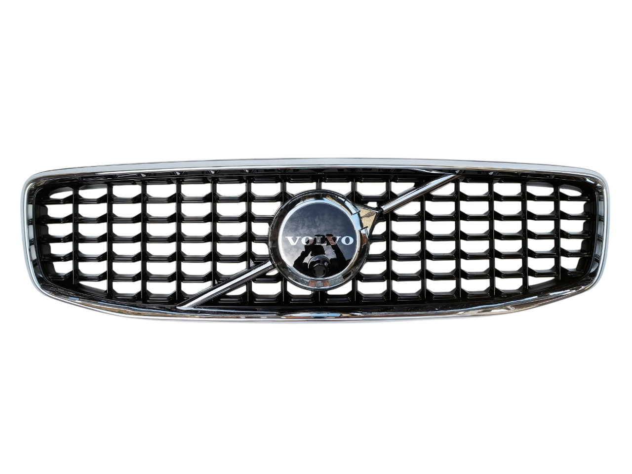 Volvo S90 2016-2020 решетка радиатора R design под камеру