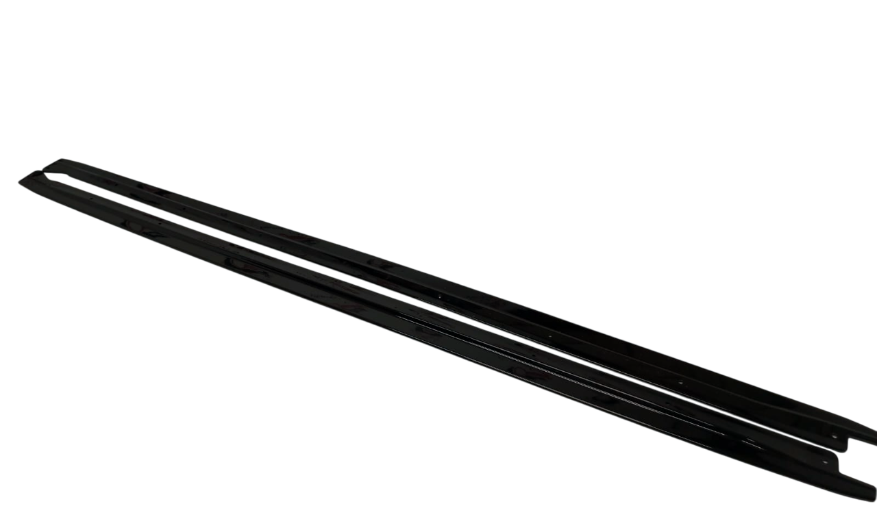 BMW X5 F15 лезвия под пороги M Performance чёрные глянец