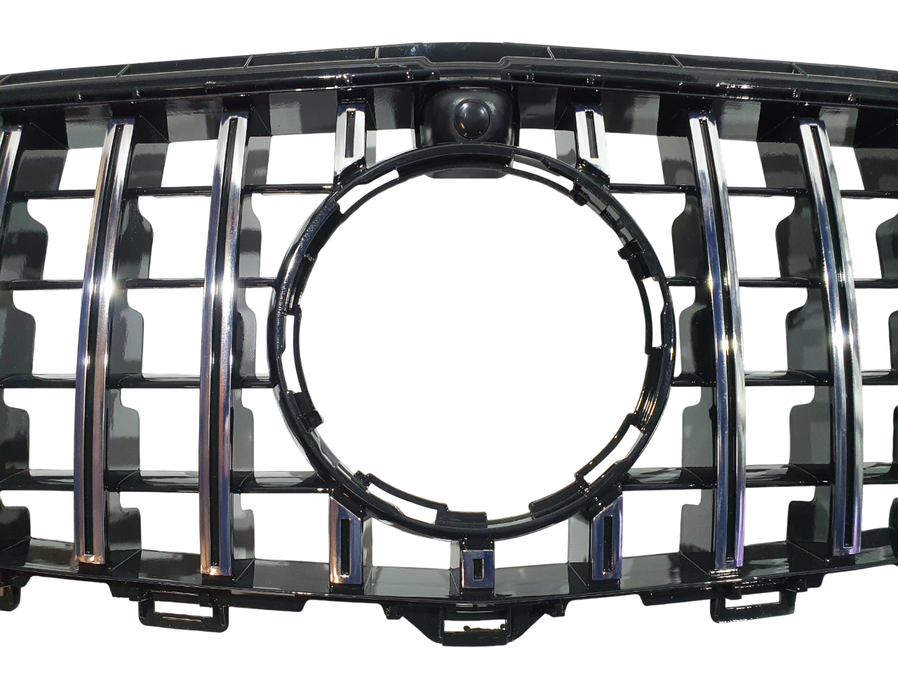 Mercedes W213 дорестайлинг решетка радиатора GT хром