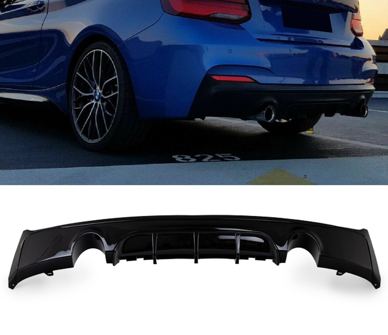 BMW F22 диффузор глянец 1+1 M Performance