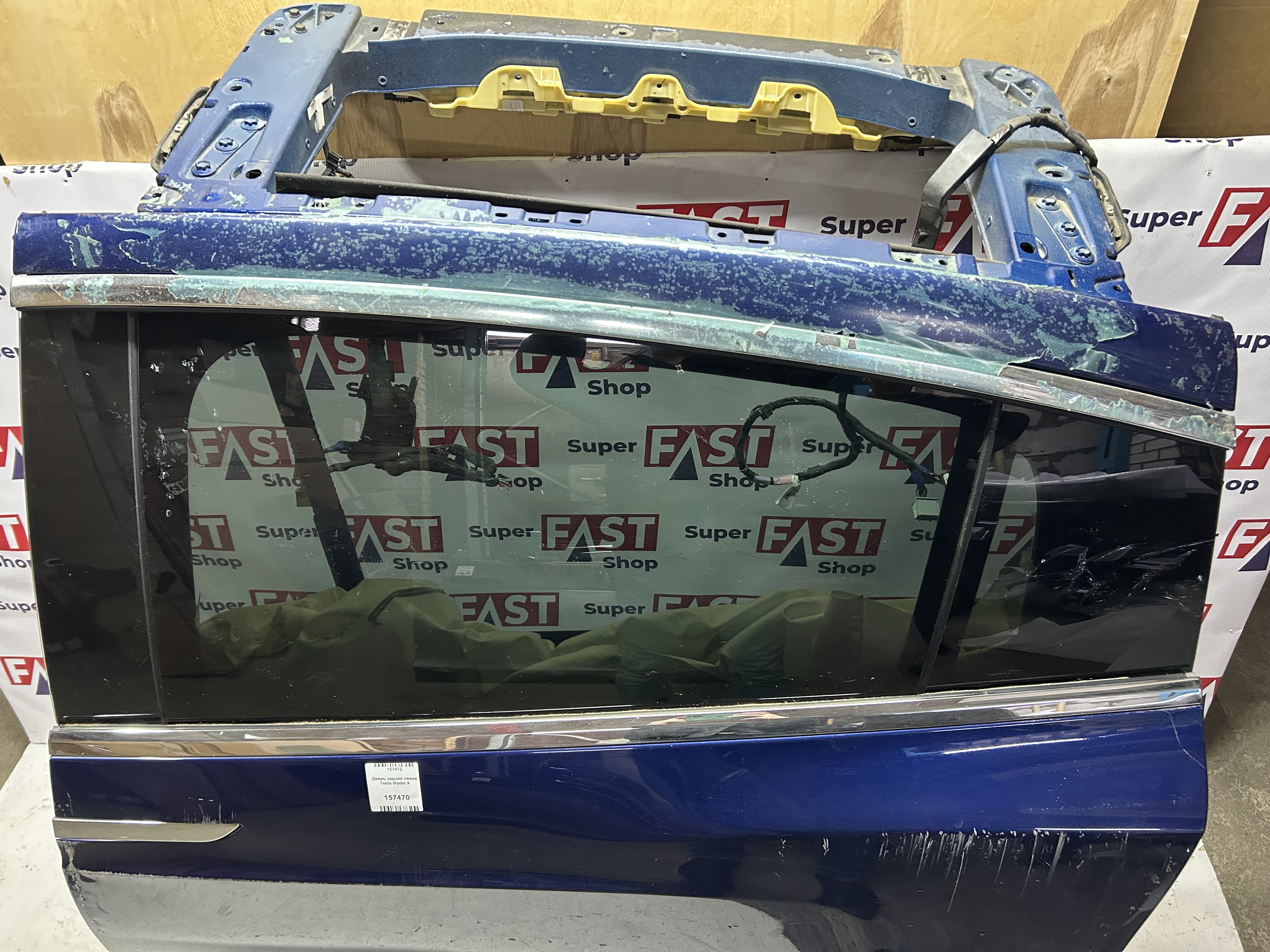 Дверь задняя левая Tesla Model X