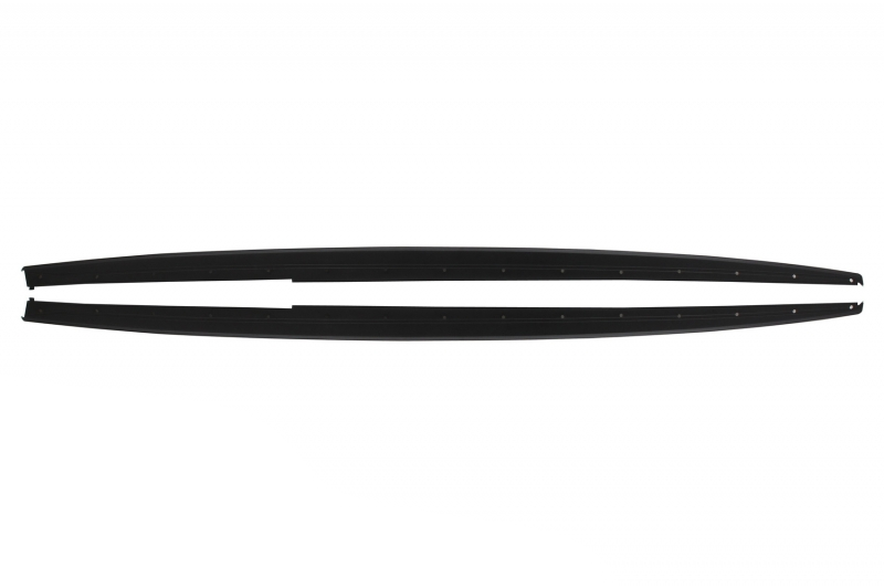 BMW F30 лезвия на пороги M Performance черный глянец