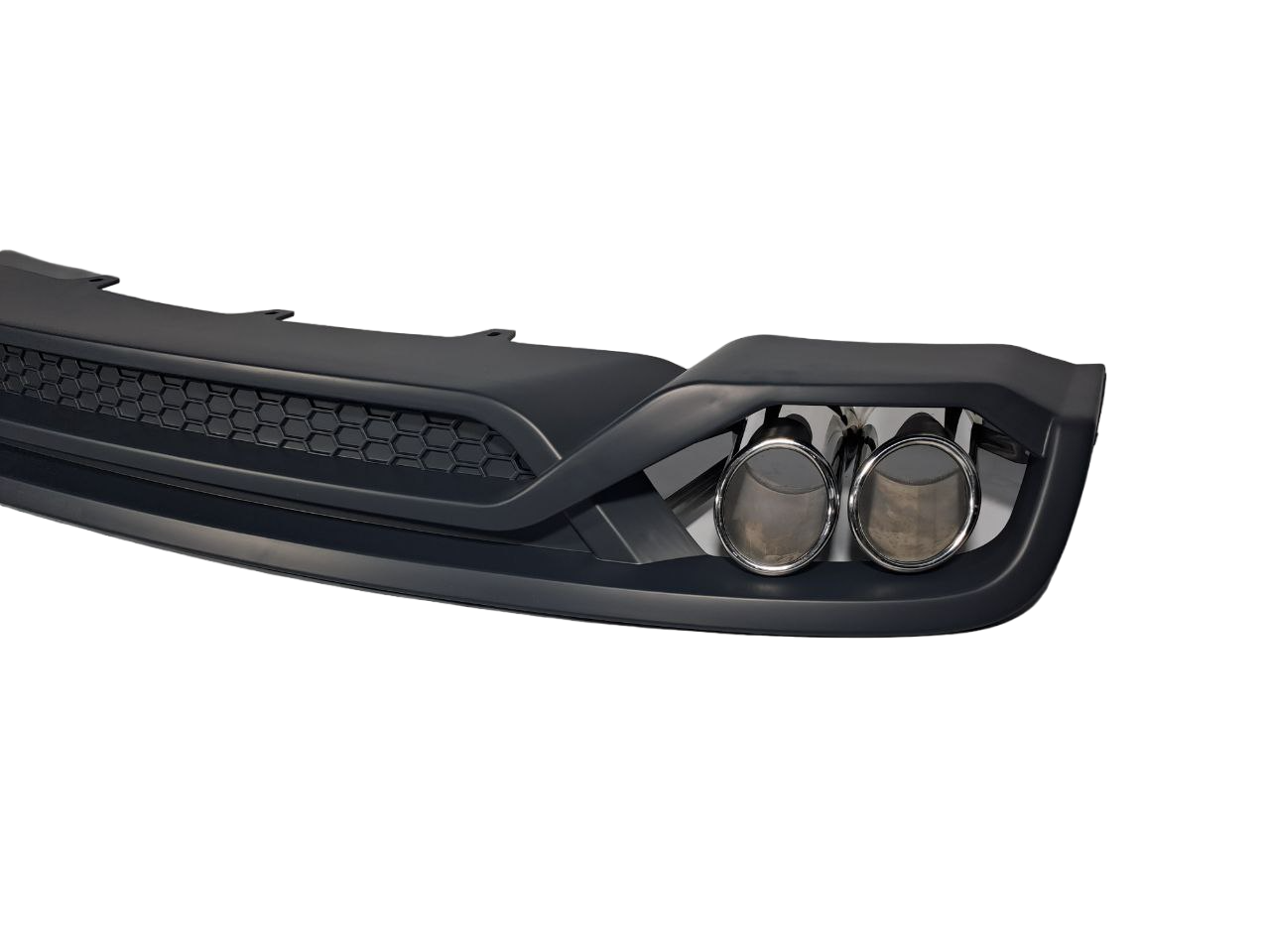 Audi A4 B8 рестайлинг диффузор S4 ABT в обычный бампер