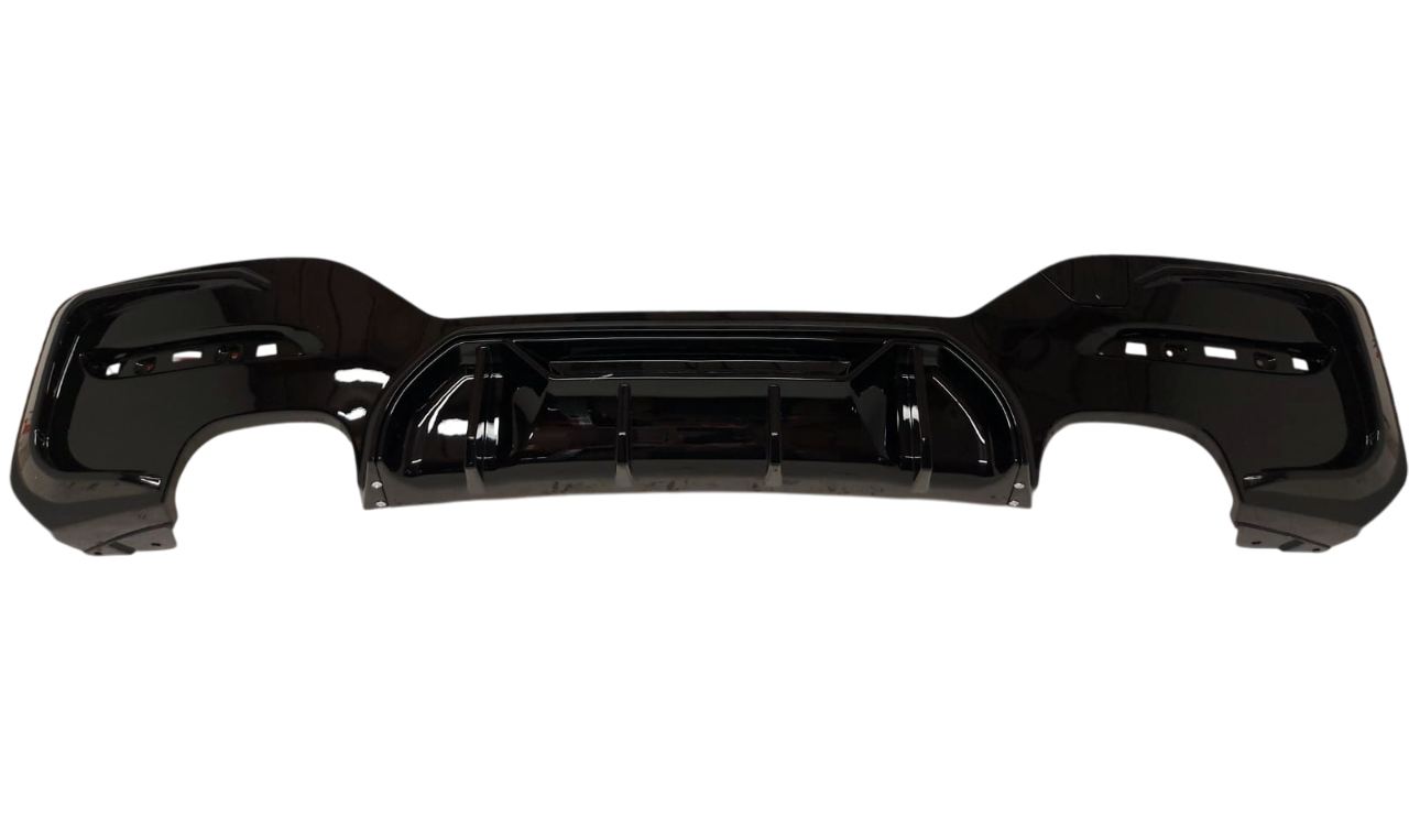 BMW F20 рестайлинг диффузор M стиль 2+2