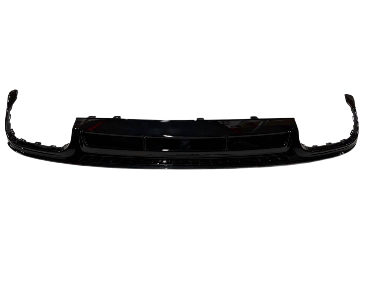 Audi A6 C8 диффузор S6 в S-line бампер без насадок