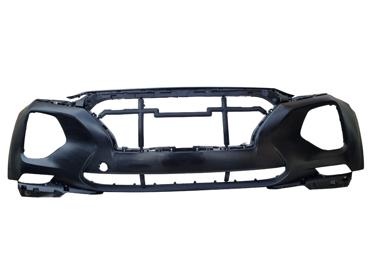 Hyundai Santa Fe 4 2018-2020 бампер передний голый