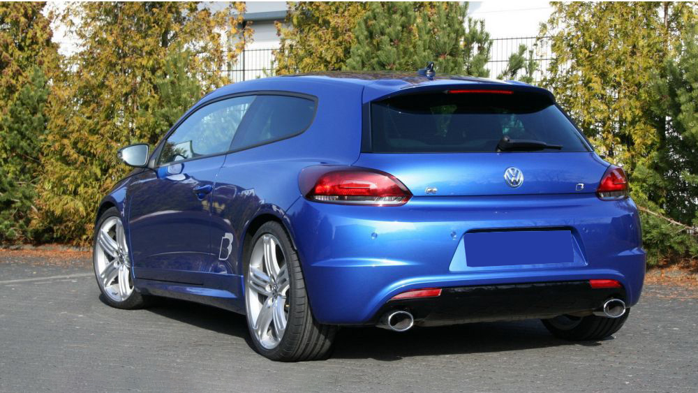 Volkswagen Scirocco 2008 - 2014 задний бампер R-line