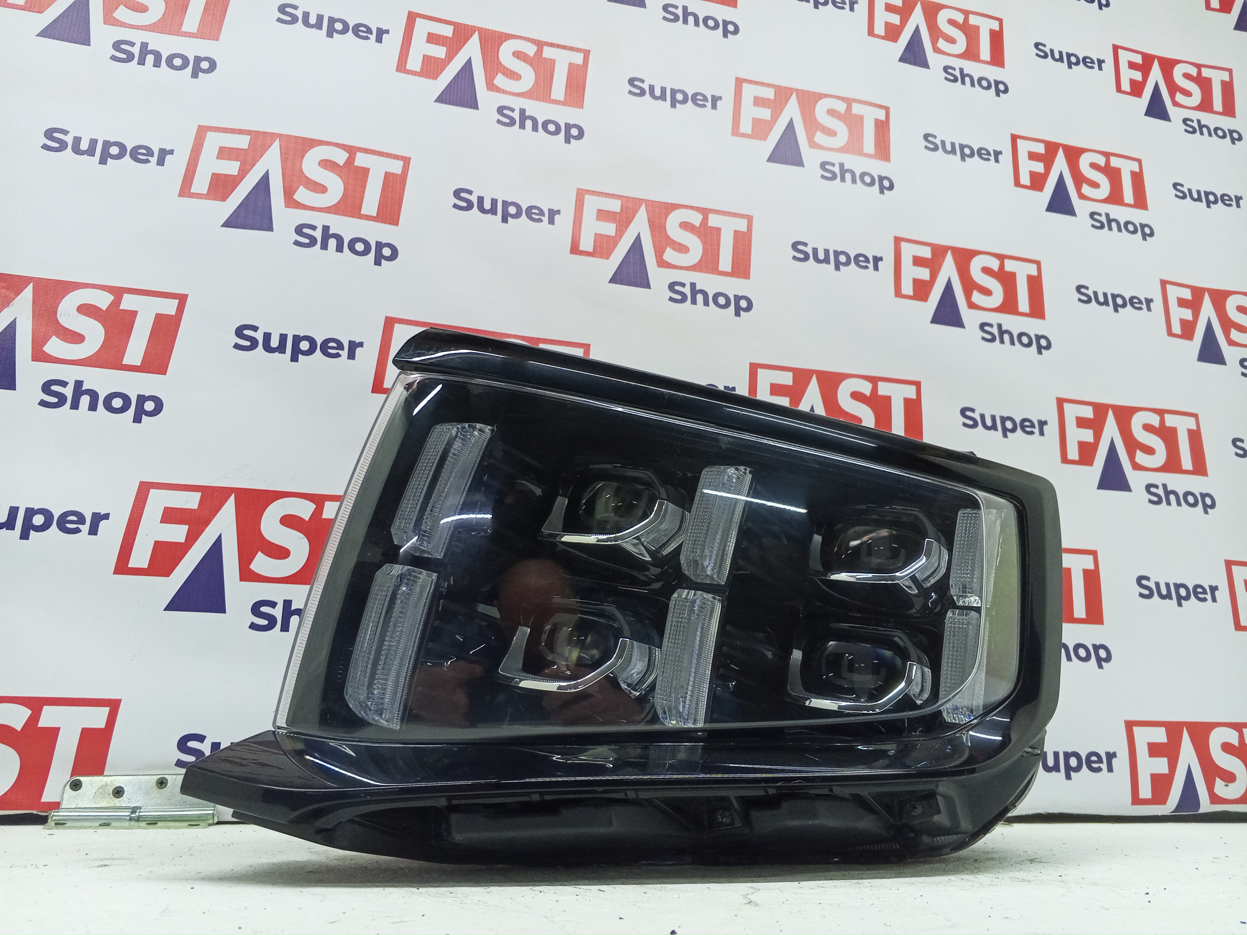 левая фара Kia Mohave 2019-2024 LED черная