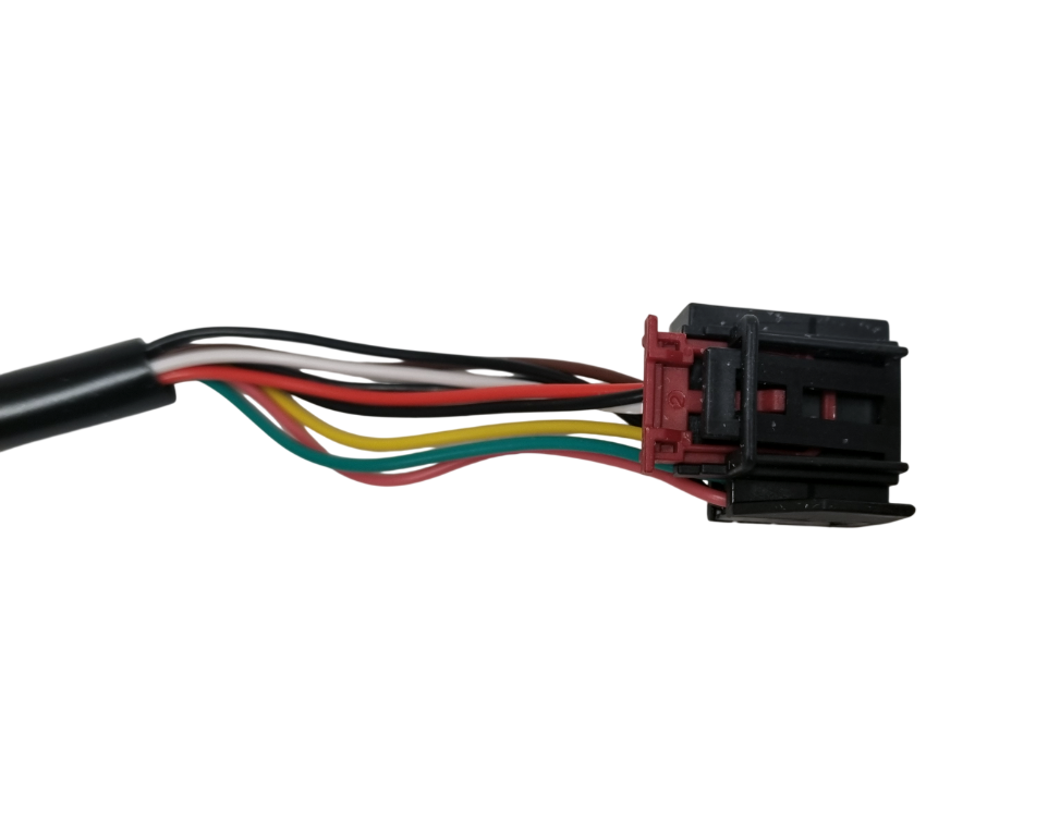 Audi Q7 4L 2005-2015 левое зеркало белое 9 pin