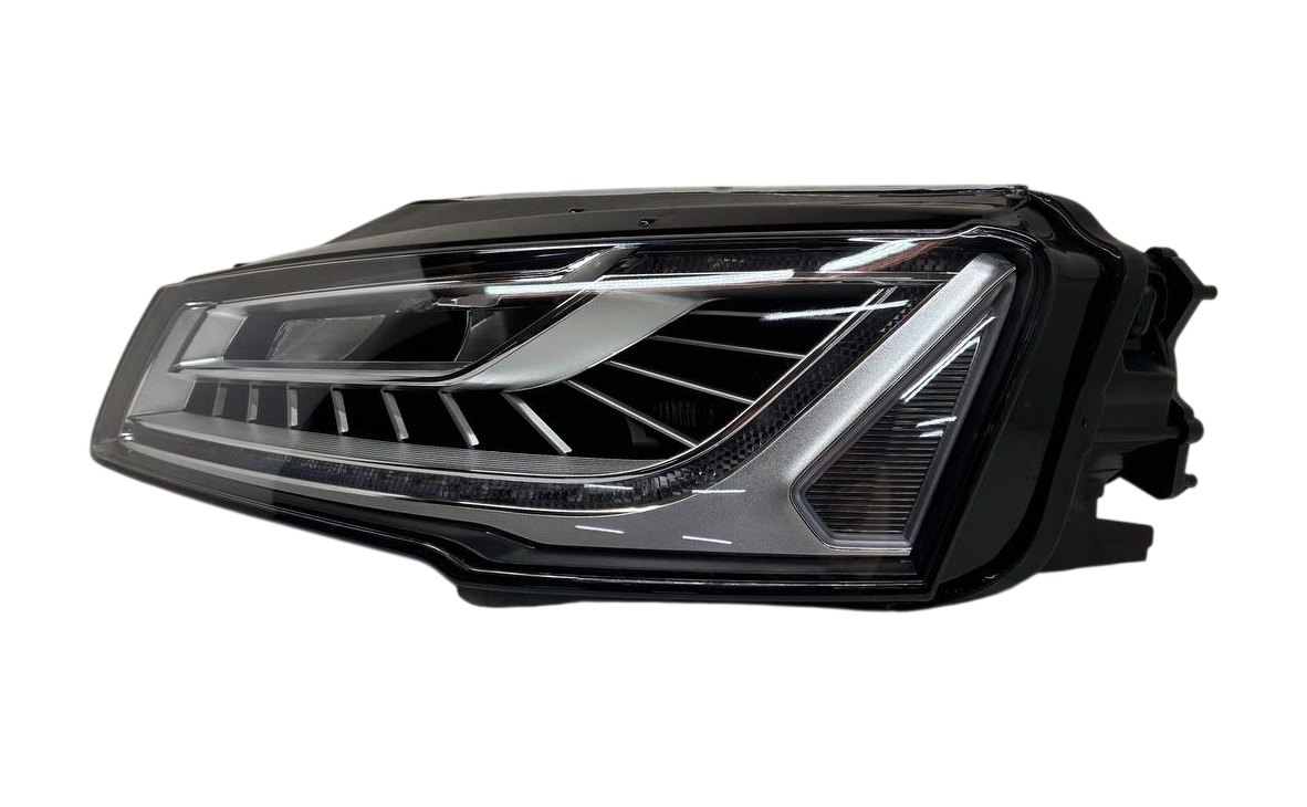 Audi A8 D4 рестайлинг фара LED левая под 2 блока
