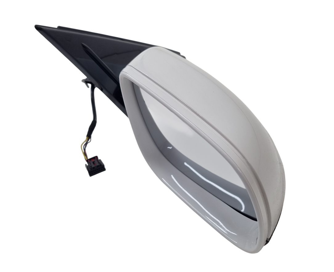 Audi Q5 8R 2008-2017 правое белое зеркало 6 Pin глянец ножка