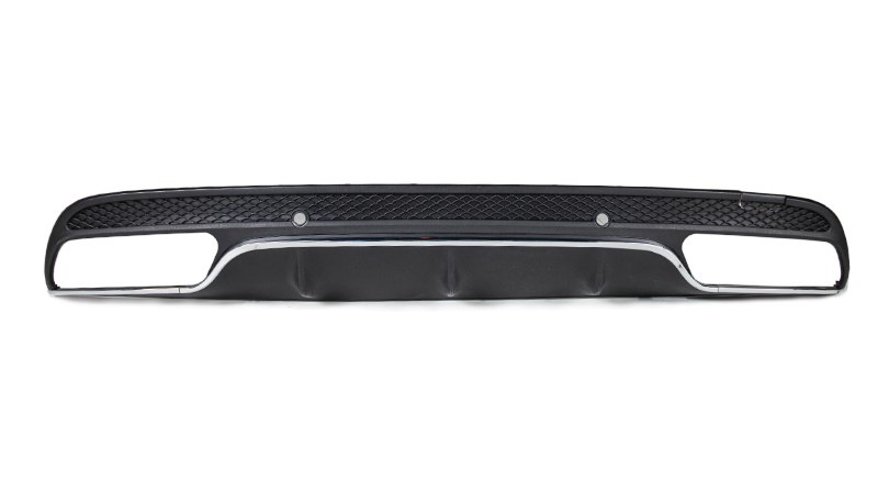 Mercedes W205 дорестайлинг диффузор AMG 63 без насадок