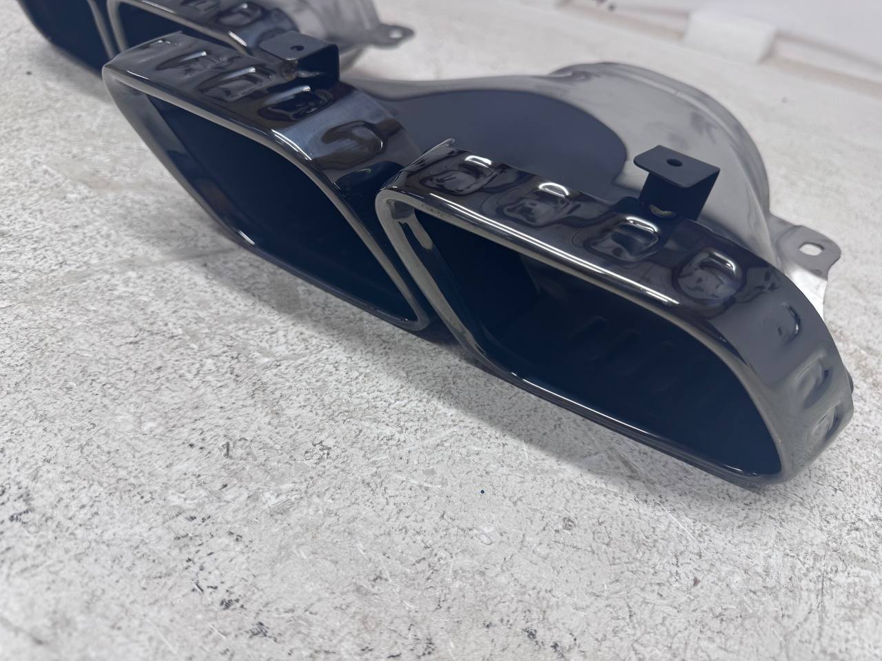 Mercedes GLE v167 насадки комплект AMG 63 черные