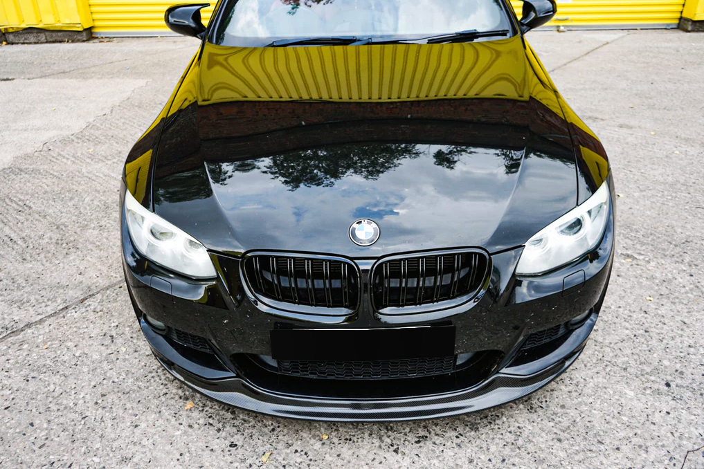 BMW E92 рестайлинг решетки радиатора двойные