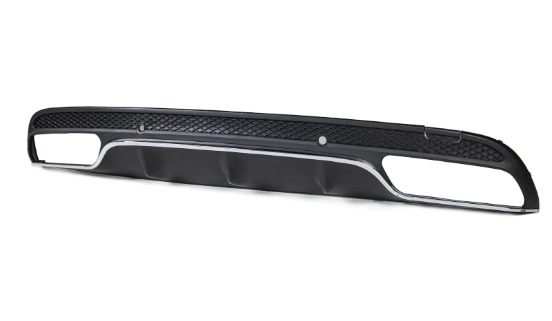 Mercedes W205 дорестайлинг диффузор AMG 63 без насадок