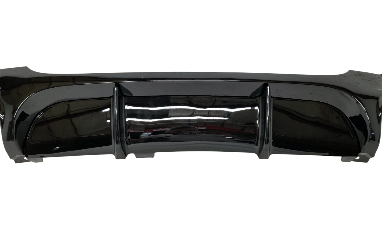 BMW E90 диффузор 1+1 черный глянец M Performance