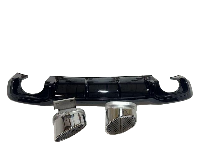 Audi A3 8V рестайлинг диффузор RS3 с насадками в седан S-Line