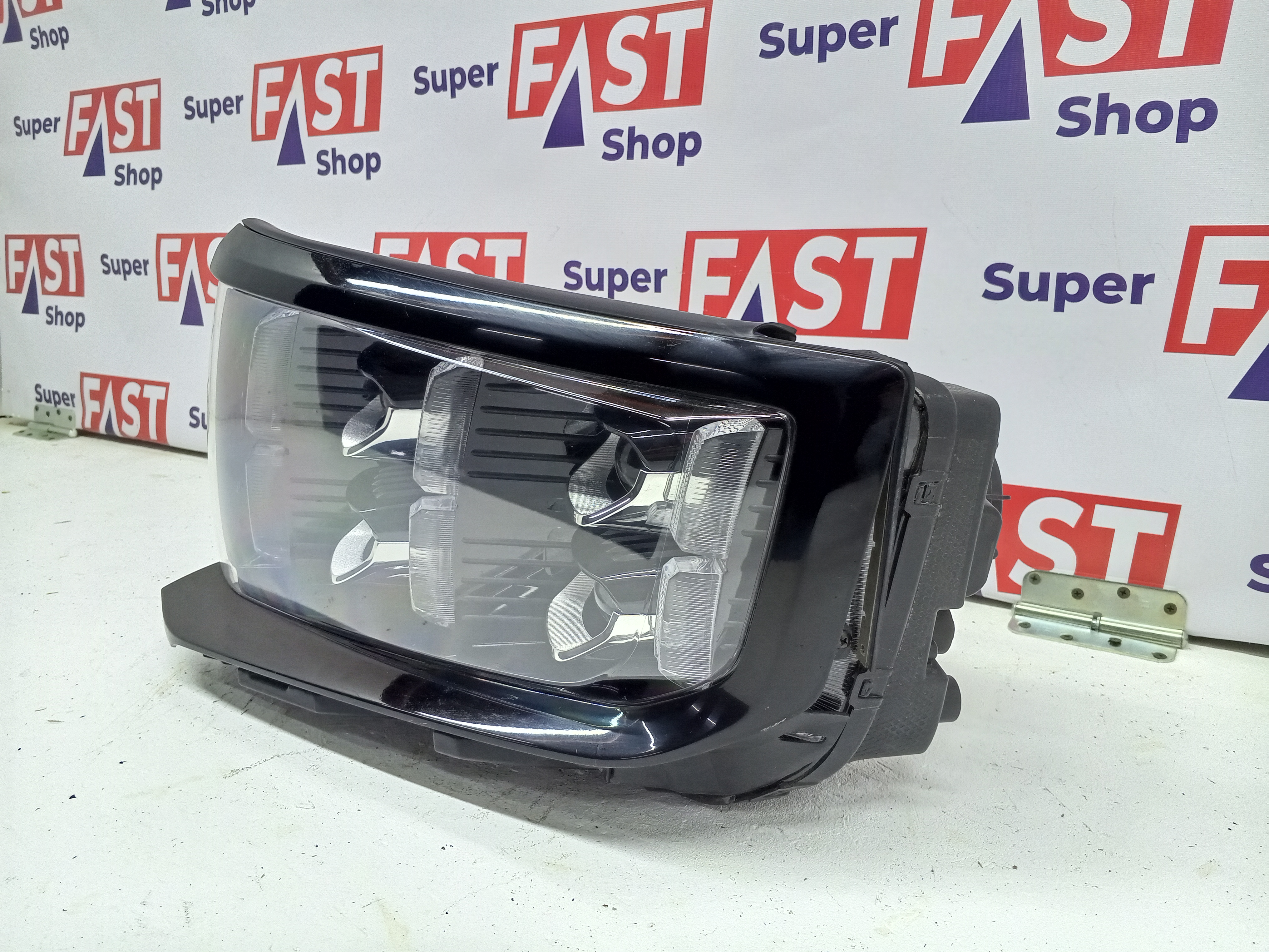 левая фара Kia Mohave 2019-2024 LED черная