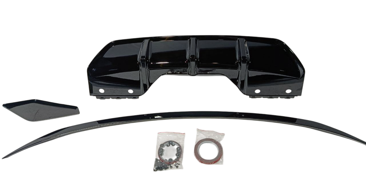 BMW X6 F16 аэропакет обвес M Performance черный глянец